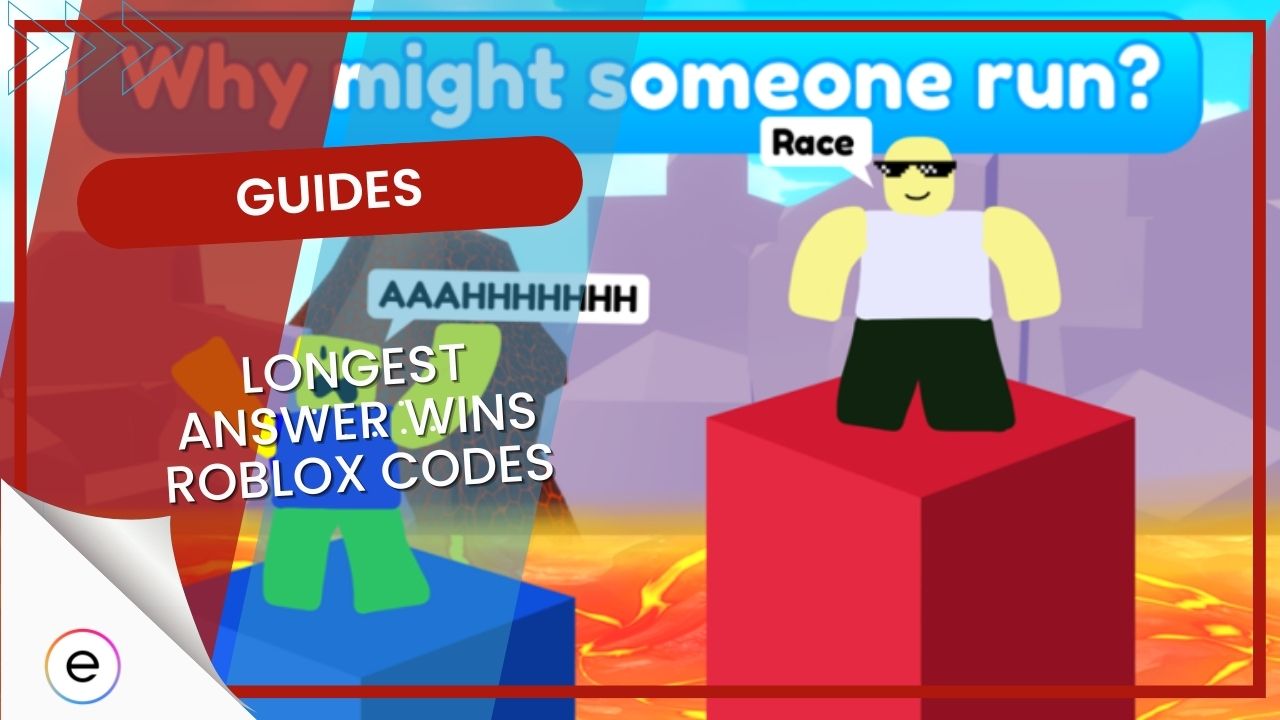 Longest Answer Wins Roblox Codes [January 2024]