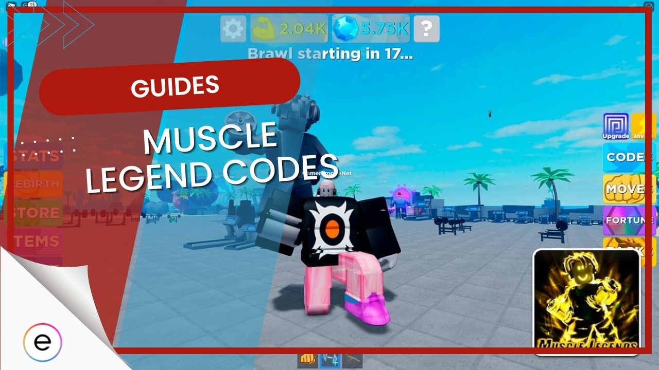 Muscle Legends codes (November 2023) - free agility, strength, and