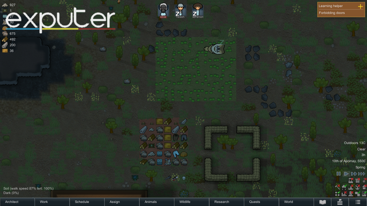 visuals - rimworld 