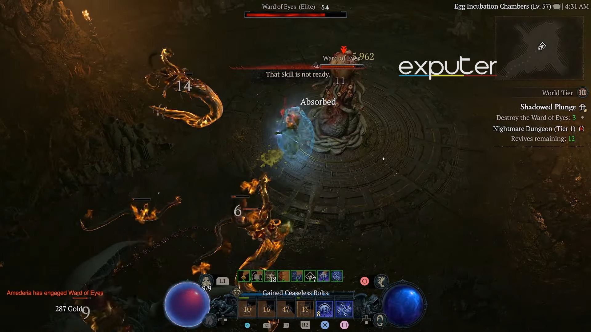 diablo 4 Ward of Eyes shadowed plunge 