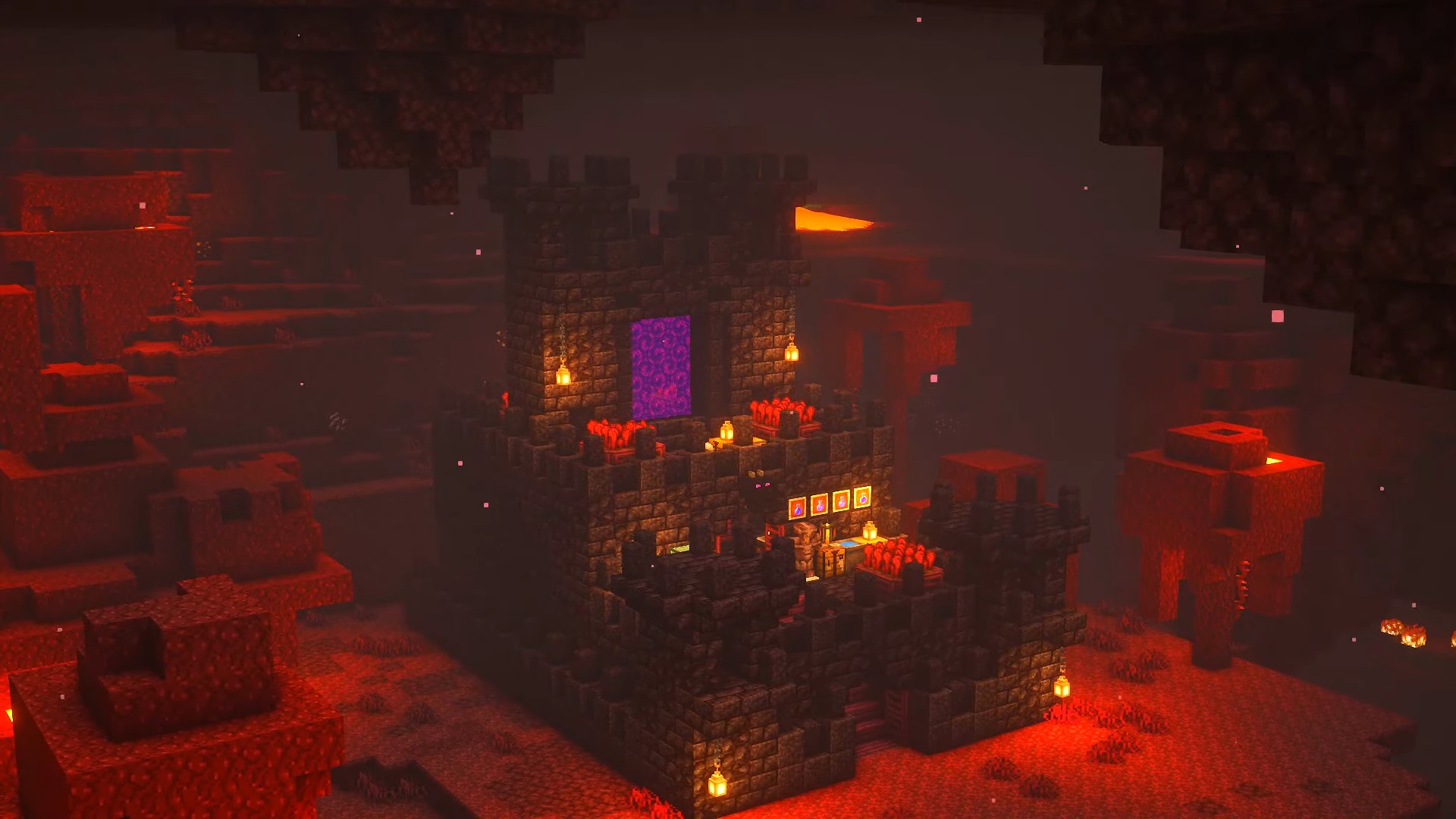 nether base minecraft