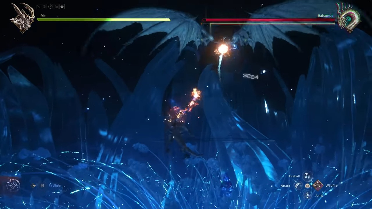 Bahamut Boss Fight