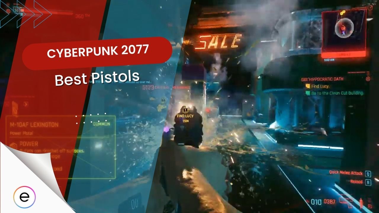 Best Pistol In Cyberpunk 2077 [Top 10 Handguns] - eXputer.com