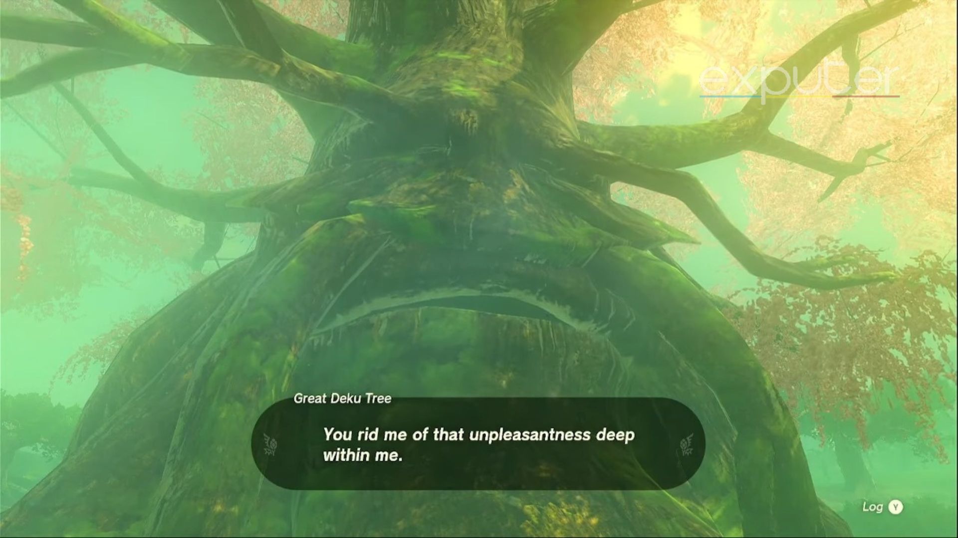 Master Sword location early TOTK Deku Tree