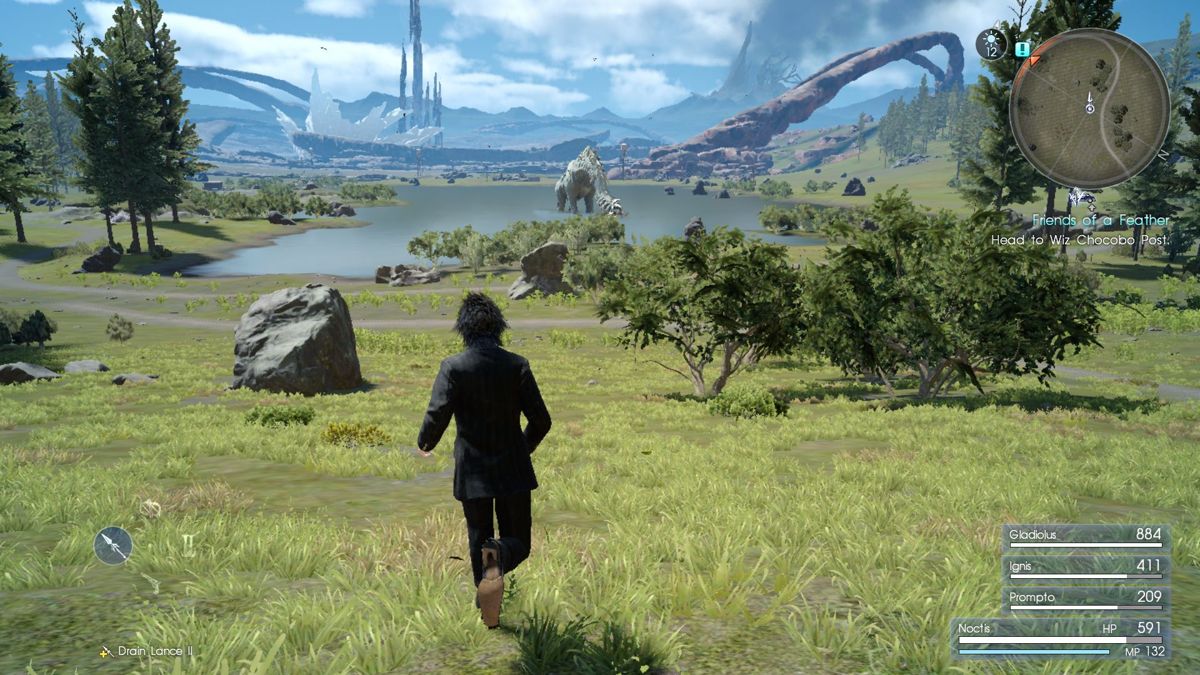 Final Fantasy 15's vast open world felt quite empty