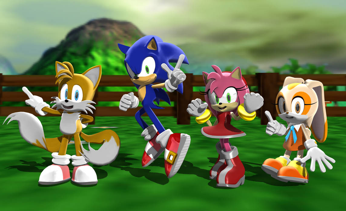 Download Sonic The Hedgehog And Friend Wallpaper  Wallpaperscom
