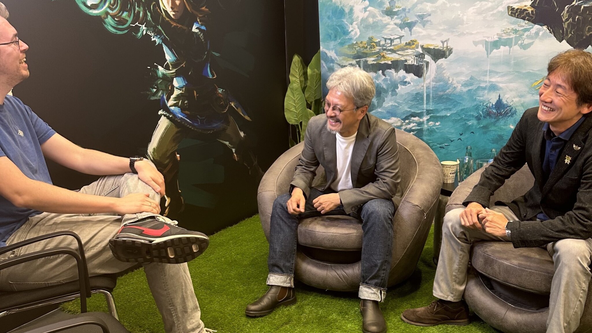 Eiji Aonuma and Hidemaro Fujibayashi