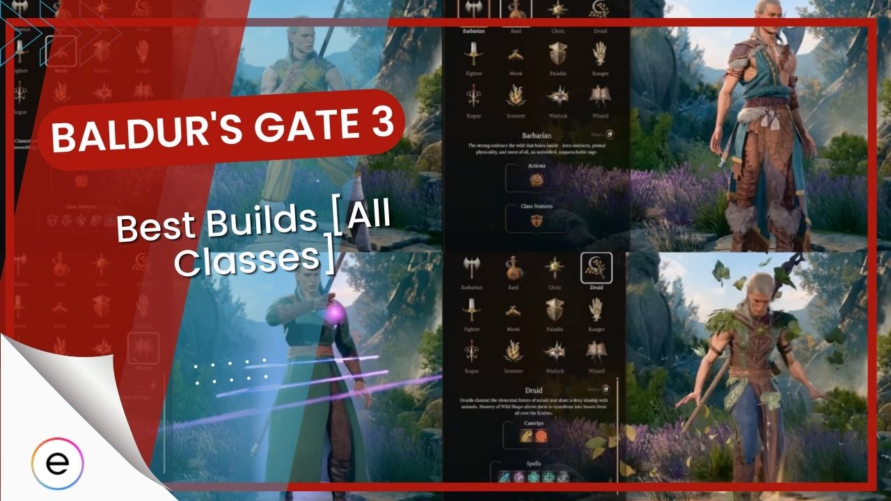 Best Baldur's Gate 3 build for every class