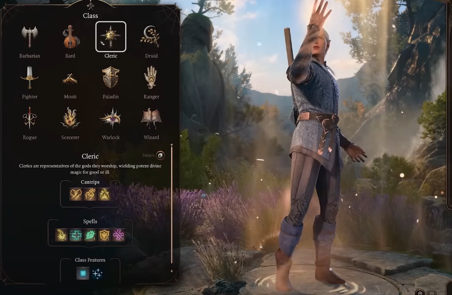 Cleric class