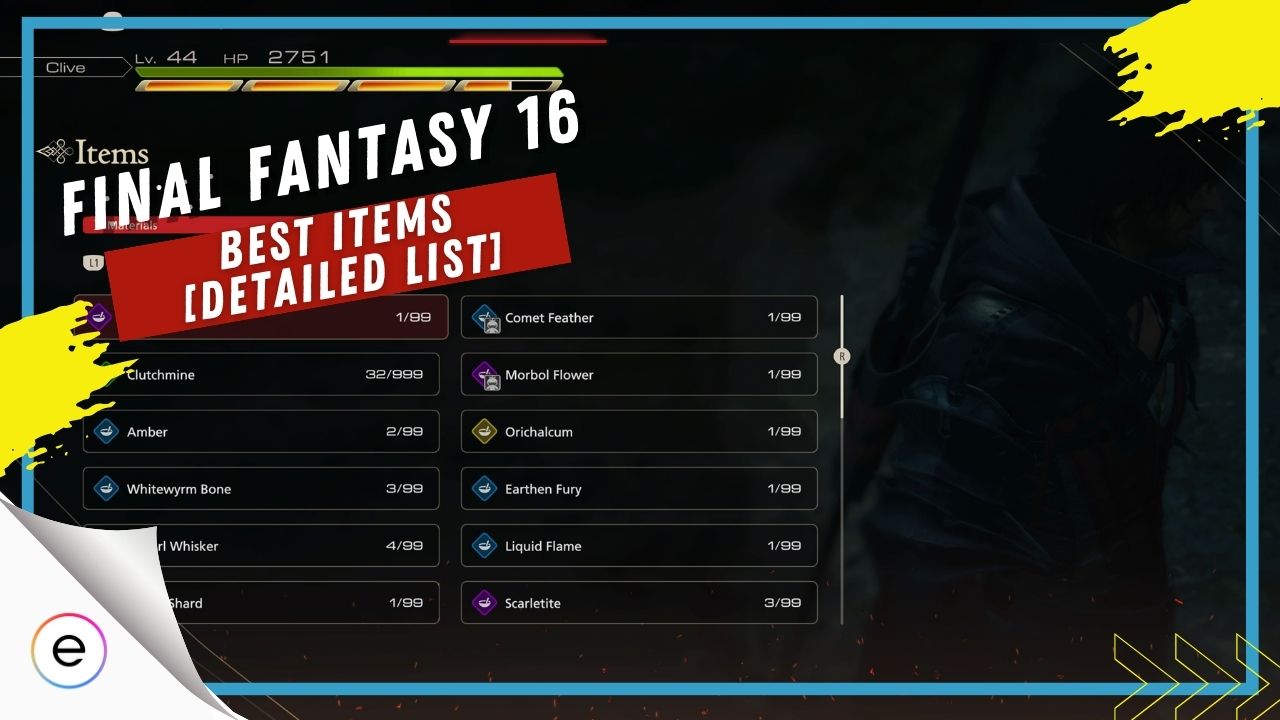 BEST Consumable Items In FF16