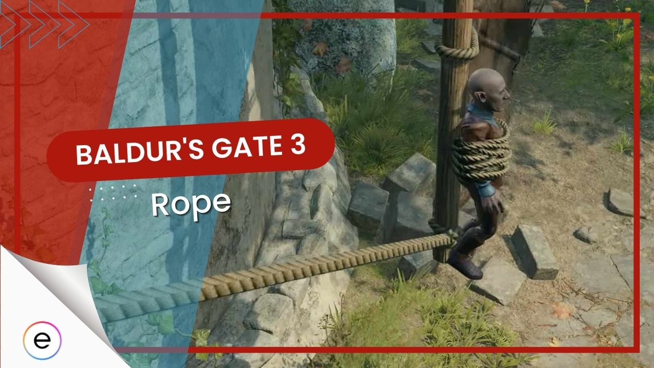 Baldurs Gate 3: Can You Use The Rope? [Answered] - eXputer.com