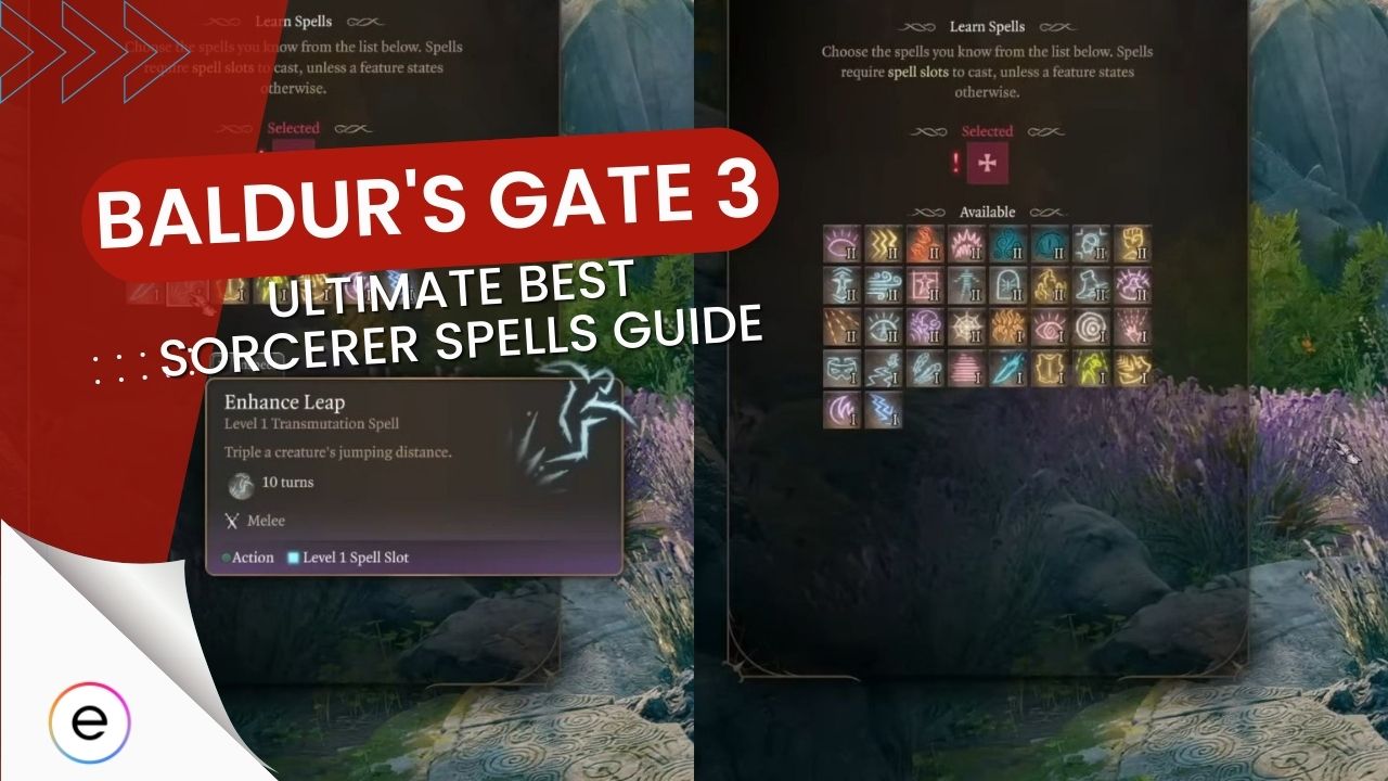 Best Baldur's Gate 3 Spells