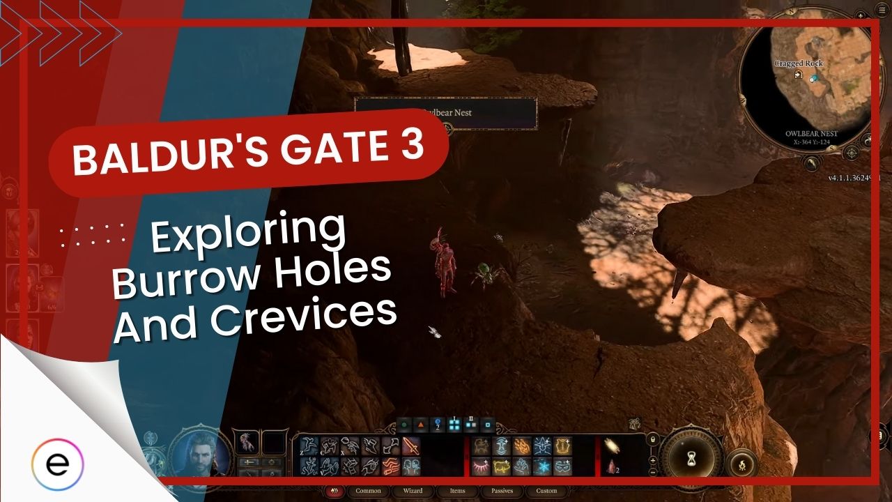 Baldur's Gate 3: Exploring Burrow Holes And Crevices - eXputer.com