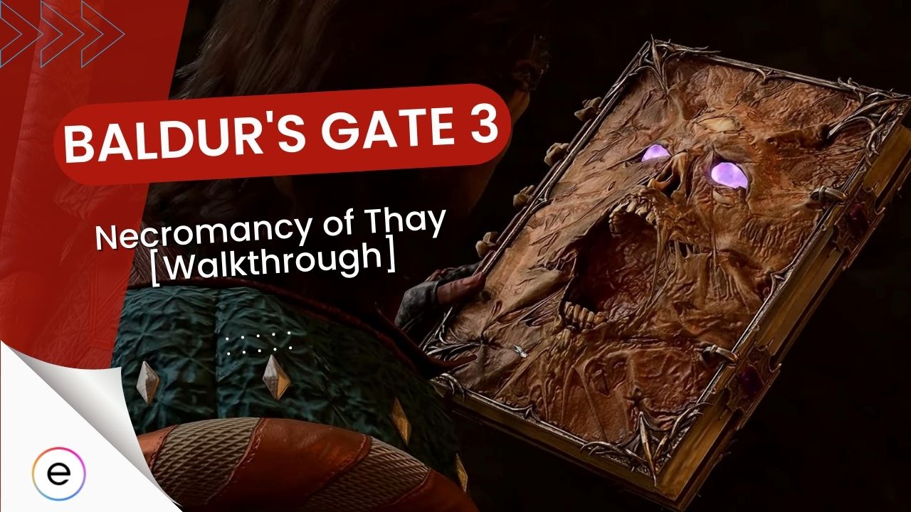 Baldur's Gate 3 Necromancy of Thay - location and should you read or  destroy it in BG3 - VideoGamer