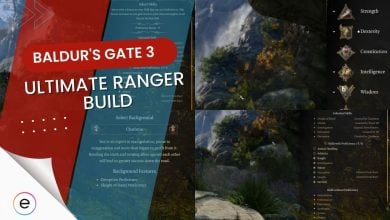 The Ultimate Baldur's Gate 3 Ranger Build