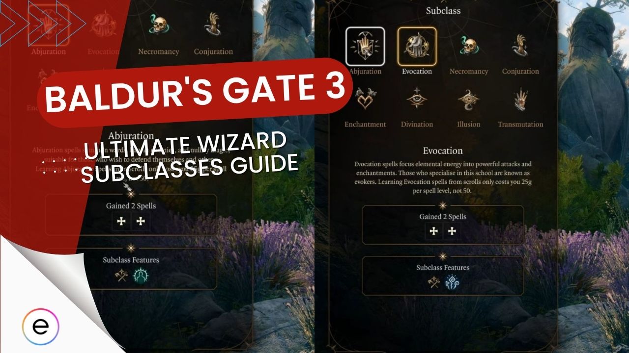 Baldur's Gate 3: All 8 Wizard Subclasses [Our Expert's Take] - eXputer.com