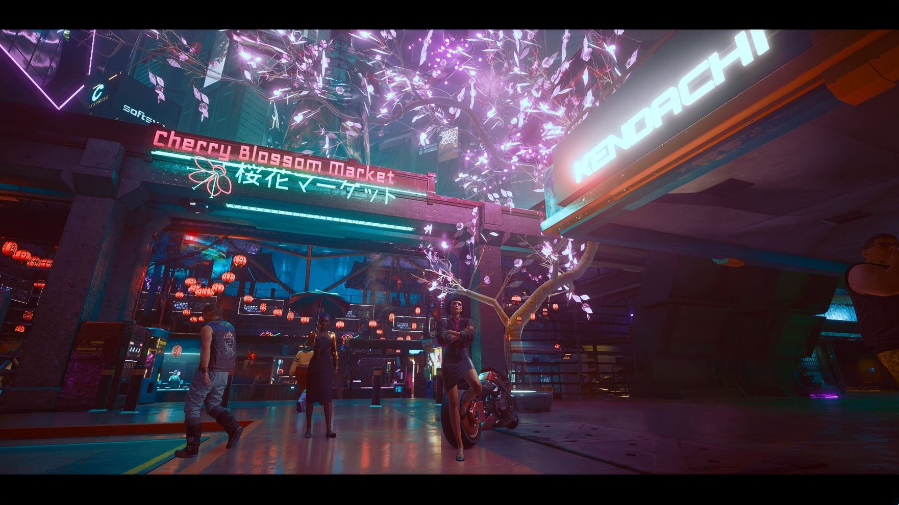 Cyberpunk 2077 Cherry Blossom