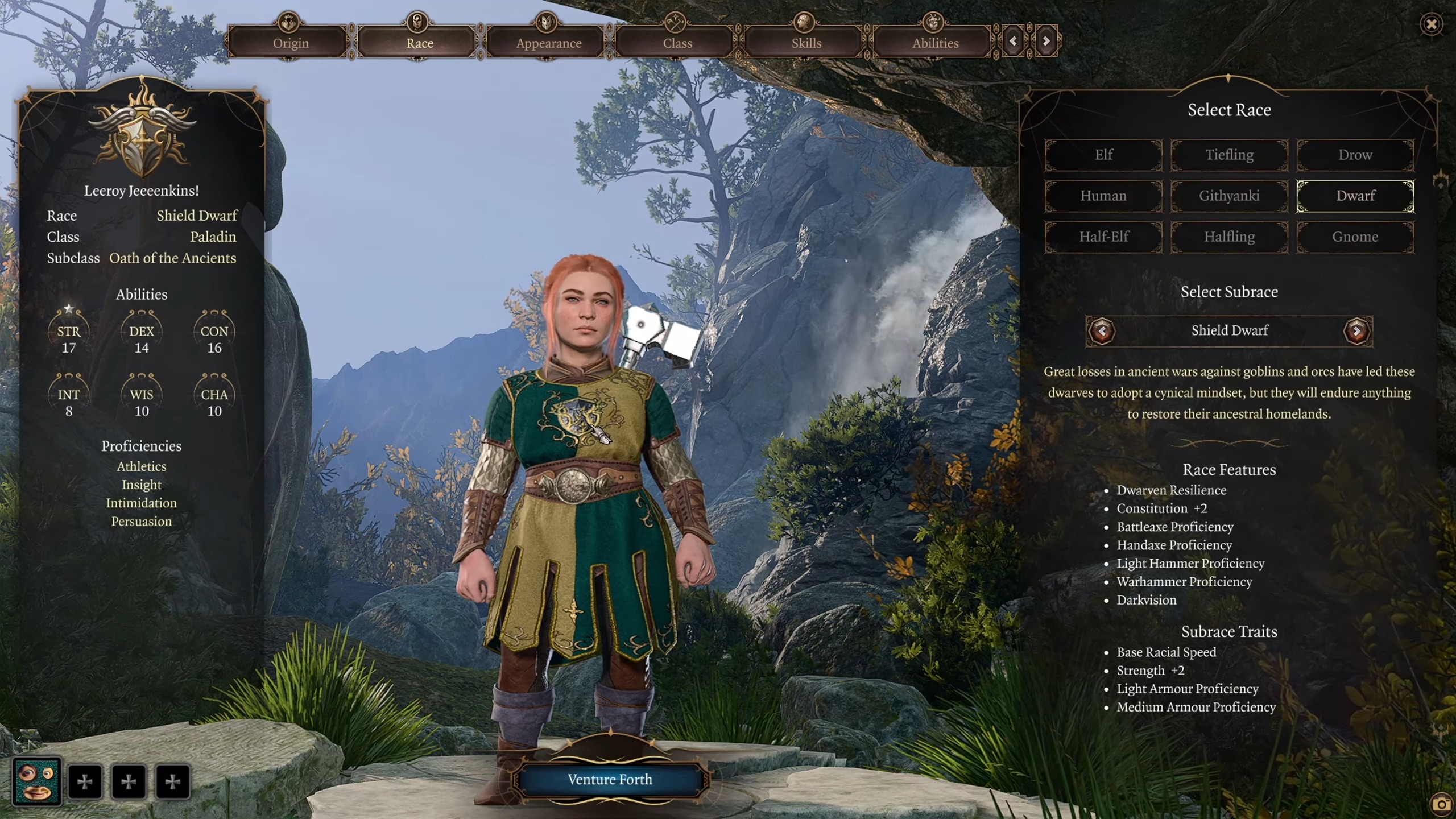 Dwarf Race