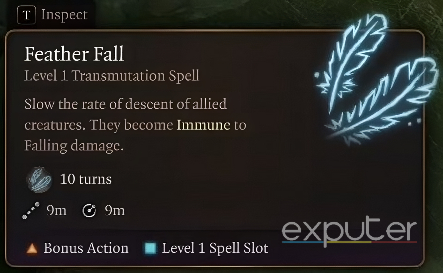 Feather Fall spell