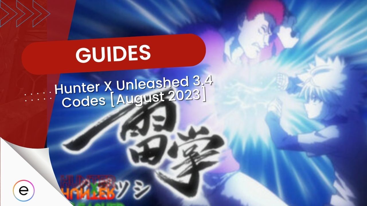 Hunter x Unleashed Codes - Roblox December 2023 Up 3.4 