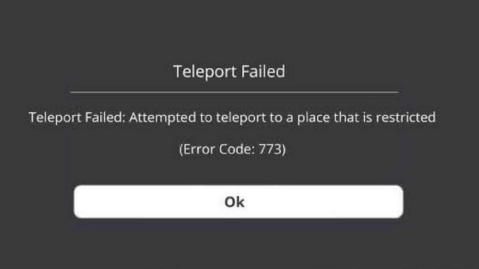 ROBLOX: How To Fix Error Code 773? [Quick Fixes] - eXputer.com