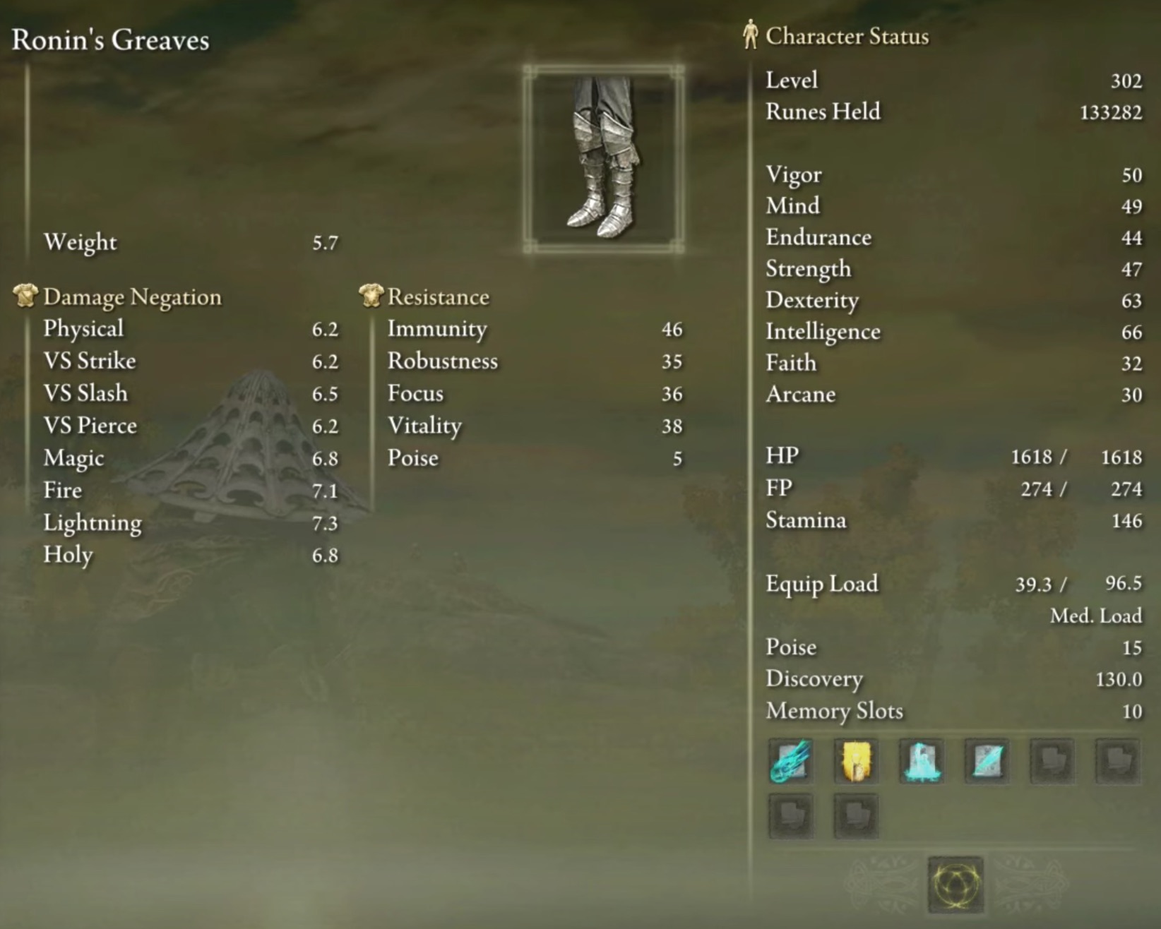 Ronin's Greaves