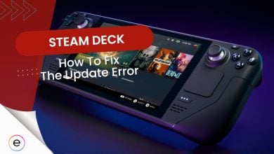 how to update the steam deck