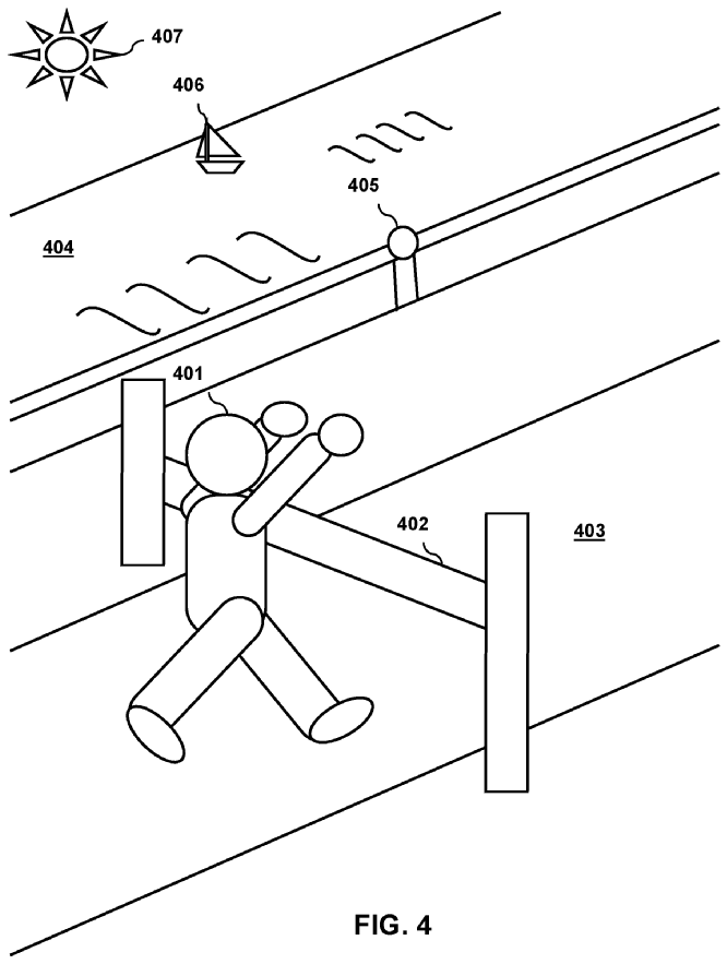 The image shows a frame with tagged scene elements using the proposed system.