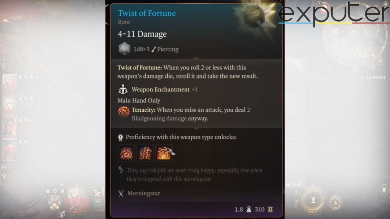 BG3 Twist of Fortune