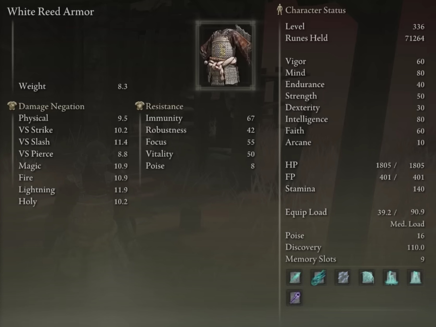 White Reed Armor