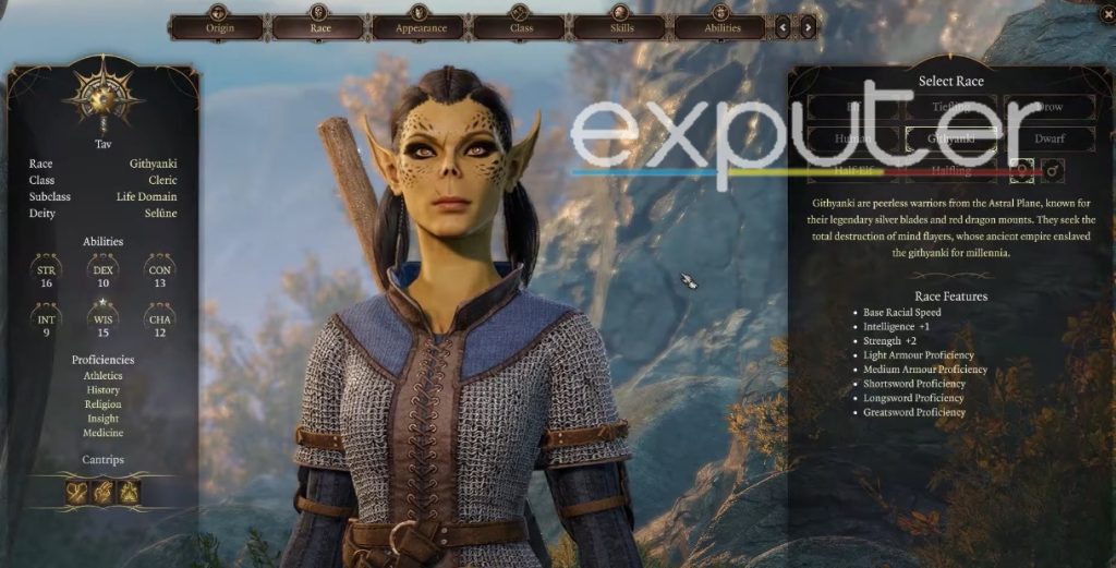 Cleric in Githyanki