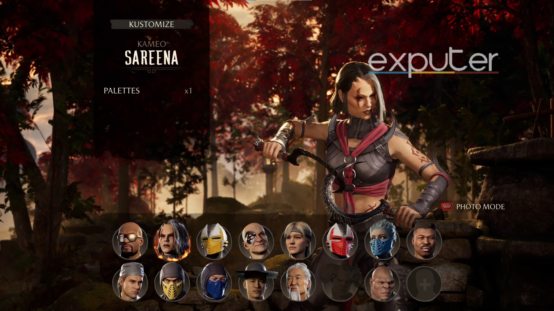 Sareena Kameo Character in MK1