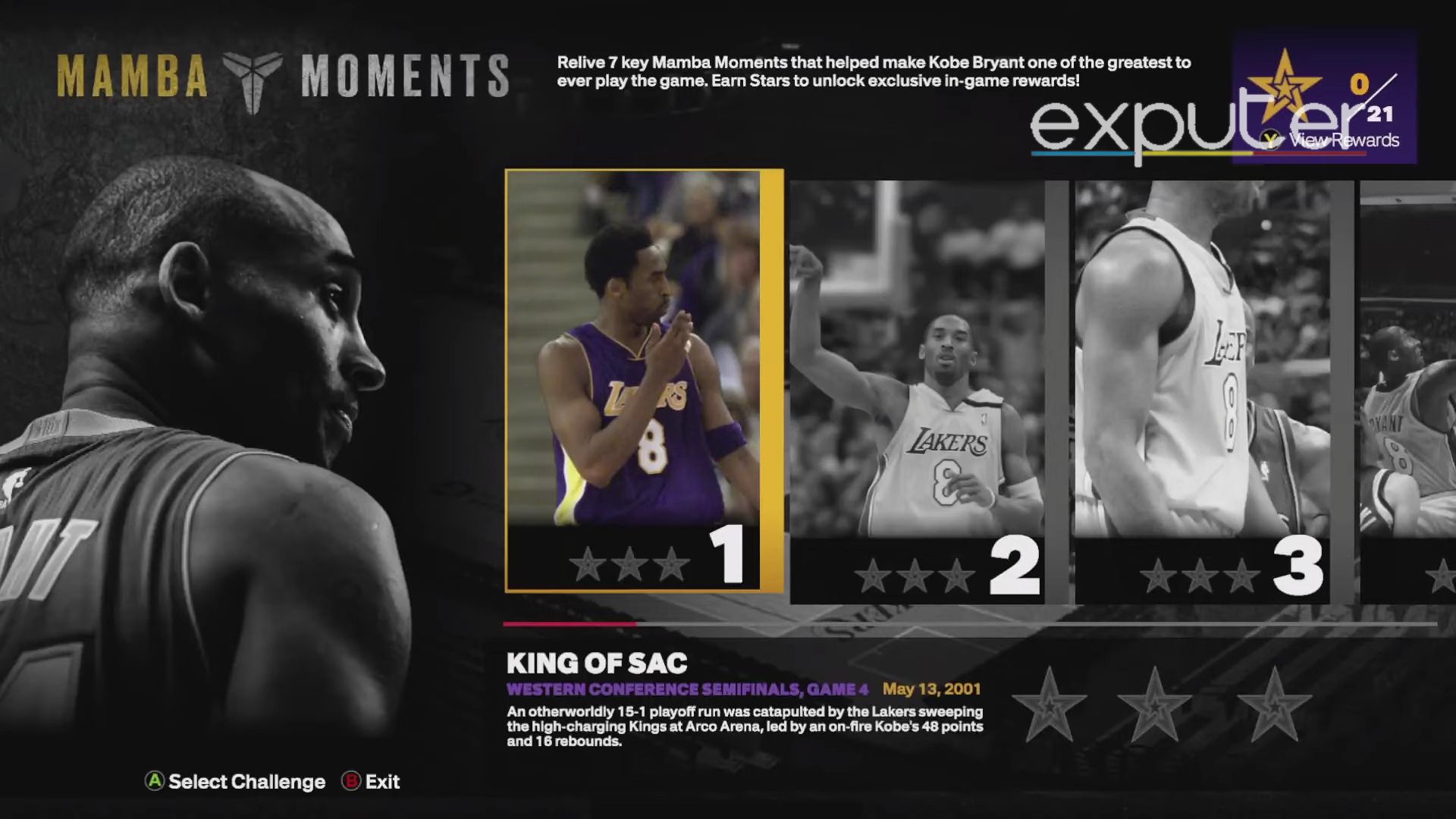 All mamba moments in NBA 2k24.