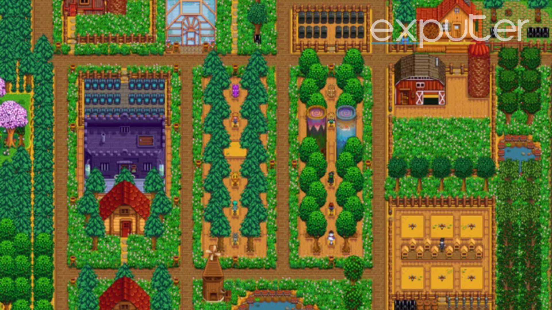 Stardew Valley Farm Layout