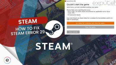 permanently solve error 29 on steam