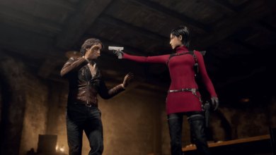 Luis Sera and Ada Wong in the Separate Ways DLC