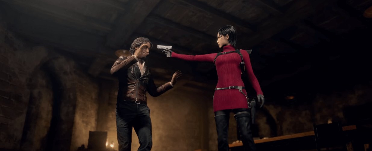 Luis Sera and Ada Wong in the Separate Ways DLC