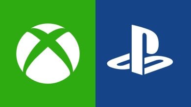 Microsoft Xbox And Sony PlayStation Logos