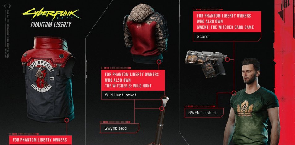 New Phantom Liberty Goods for Cyberpunk 2077