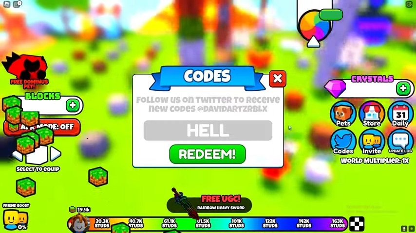 Code Redeeming In Block Race 2024