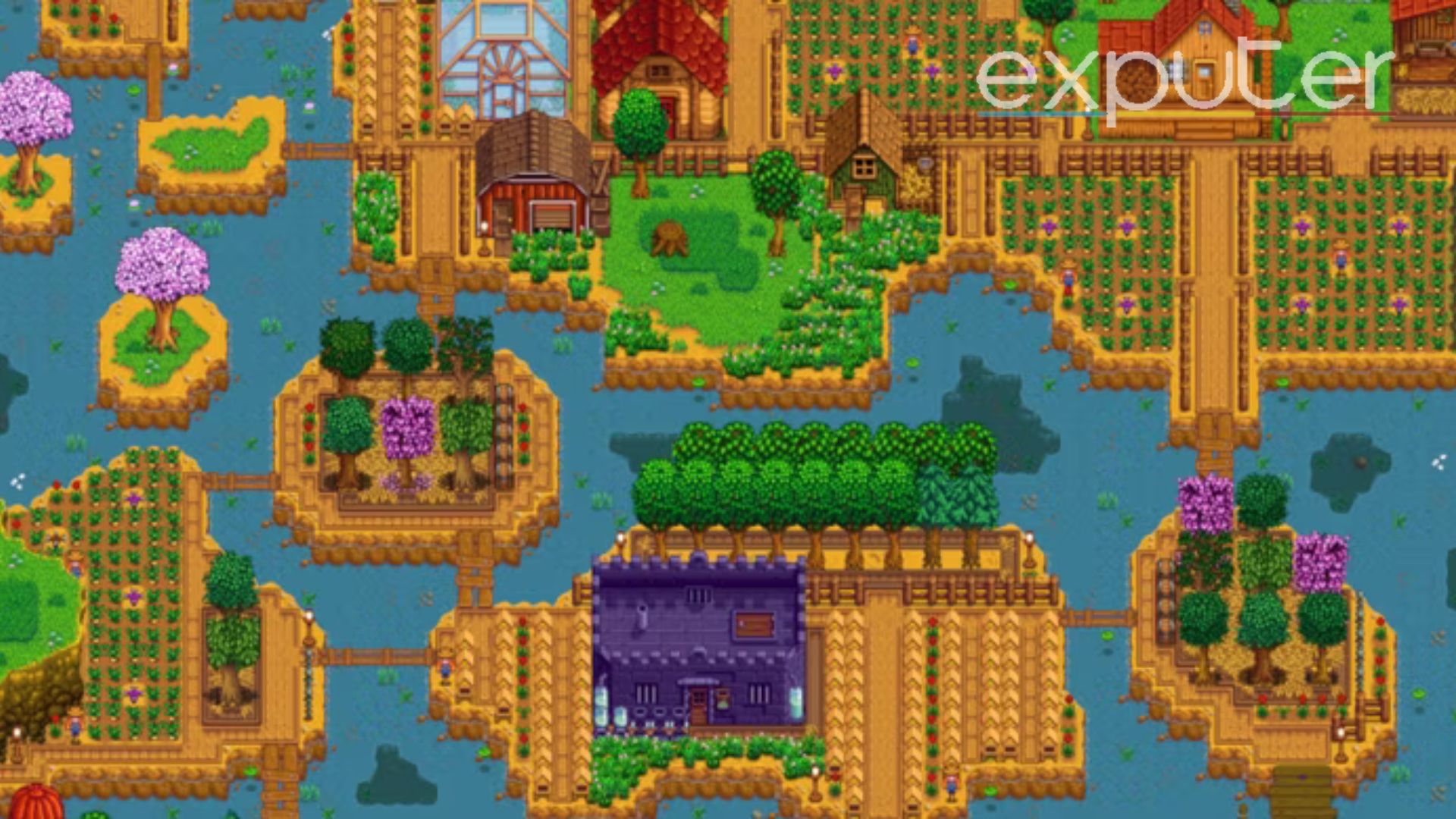 Stardew Valley Farm Layout