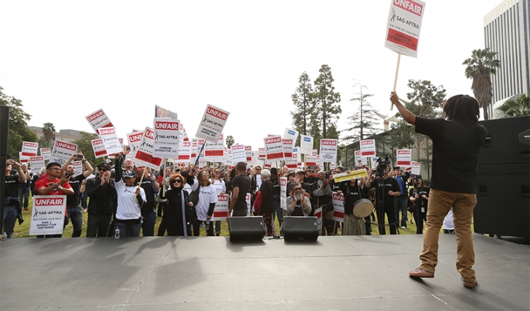 SAG-AFTRA Rally 2016