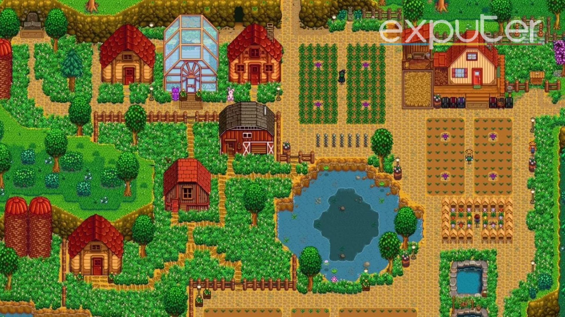 Stardew Valley Farm Layout