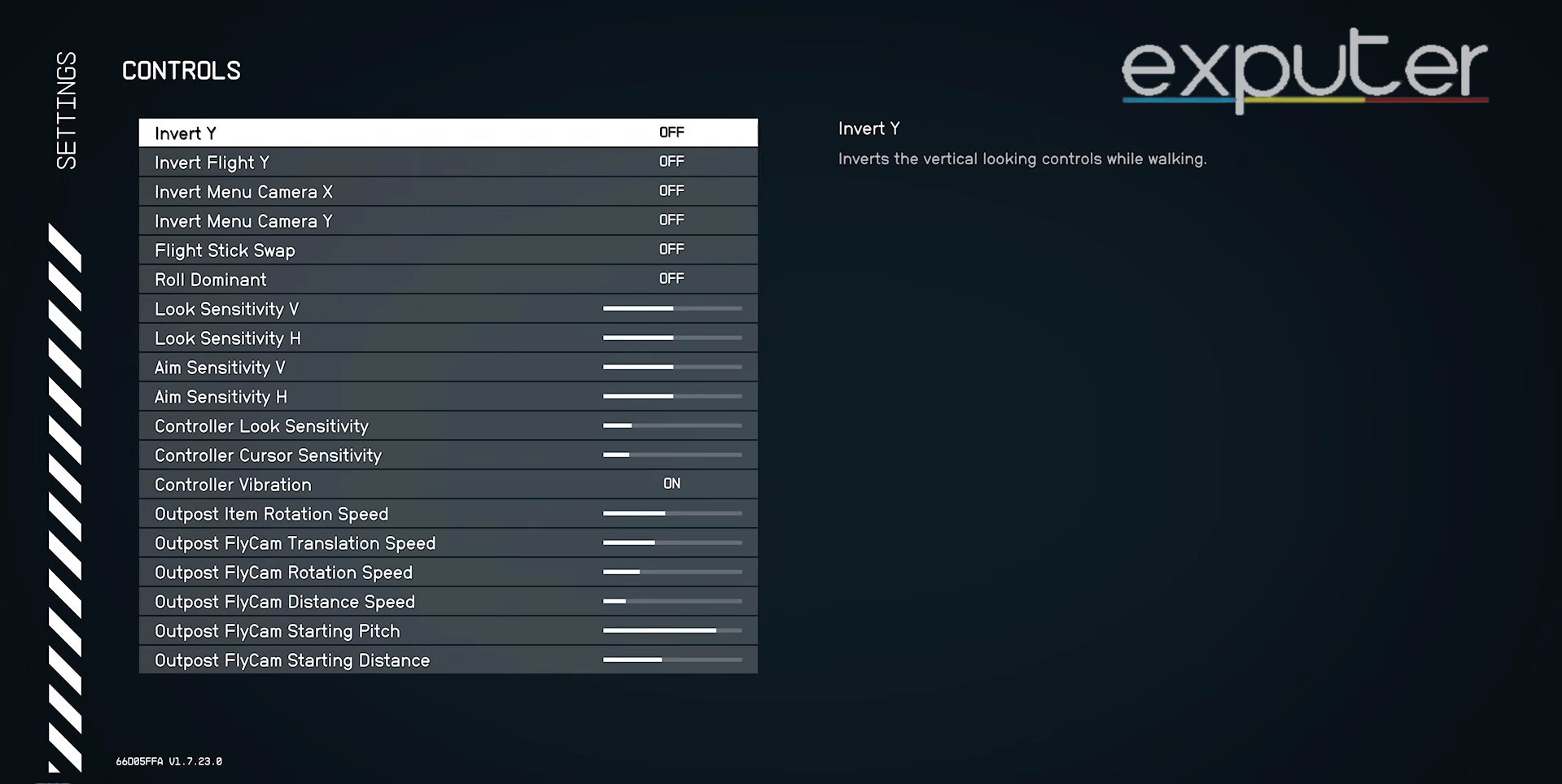 Starfield best controller Settings