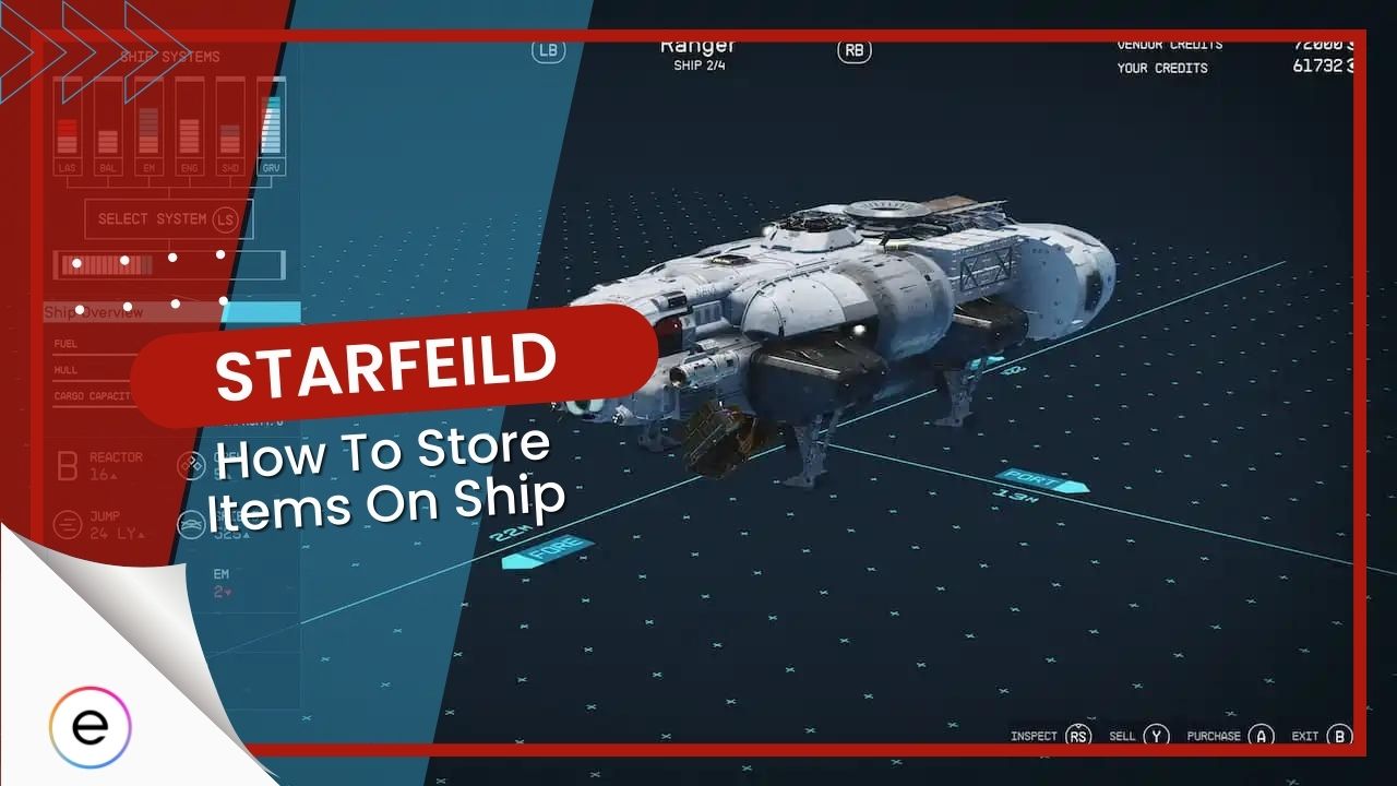 Starfield How To Store Items On Ship Explained Exputer Com