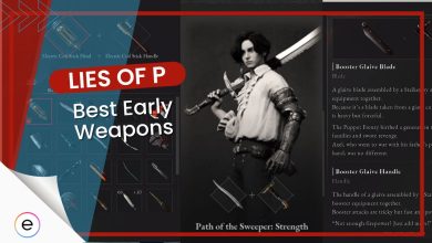 lies of p best early weapons