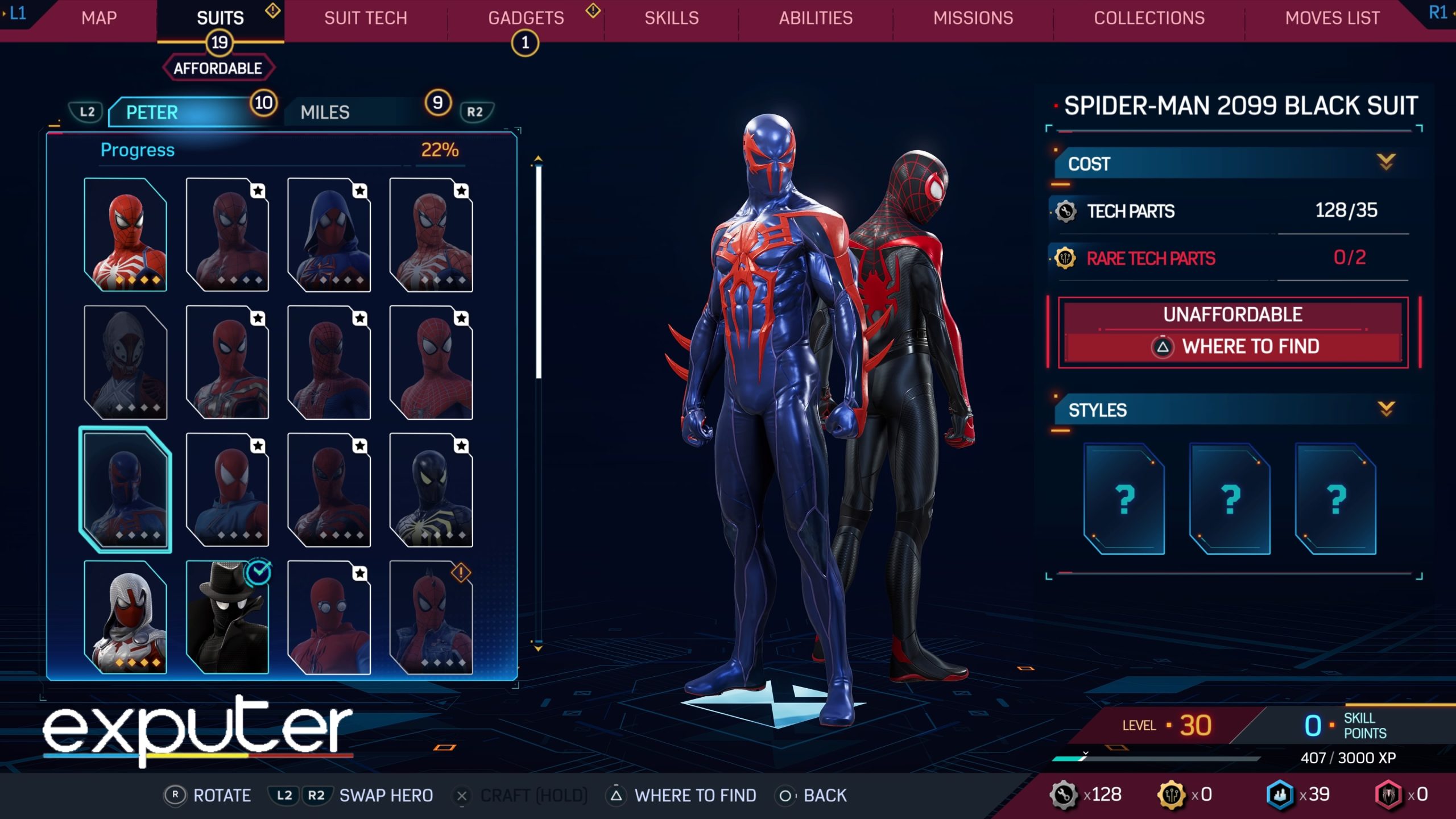 spider-man 2 best suits