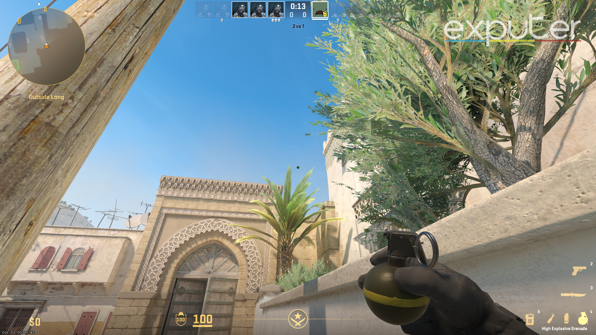 CS2 T Grenade Spot