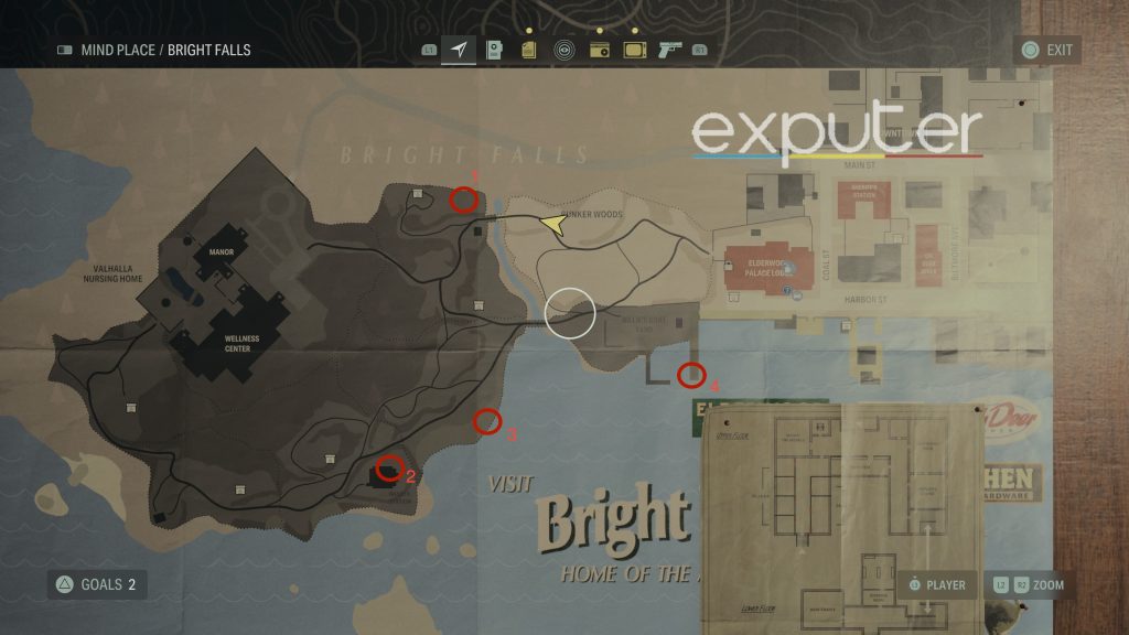 alan wake 2 all brightfall rhymes location