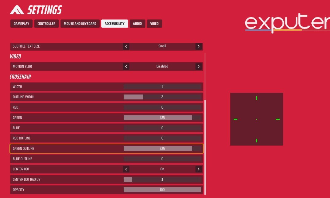 Alternative-Crosshair-Settings